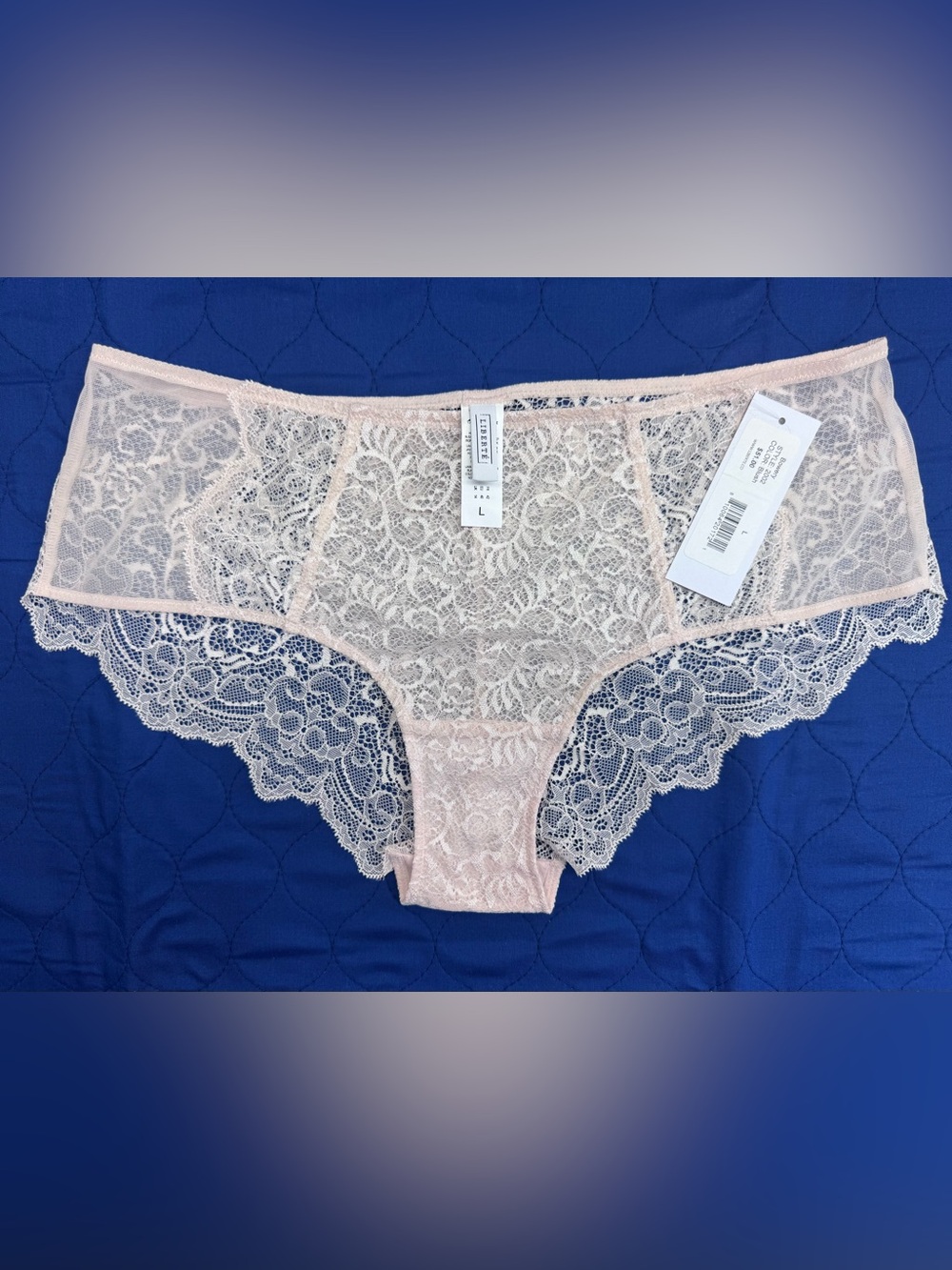 Liberté Bowery Scalloped Hipster nwt size large